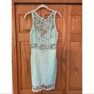 Lace/eyelet dress